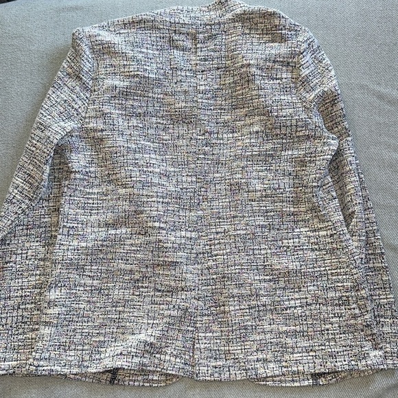NWT Nordstrom Brand Tweed Single  Button Blazer - Picture 8 of 9